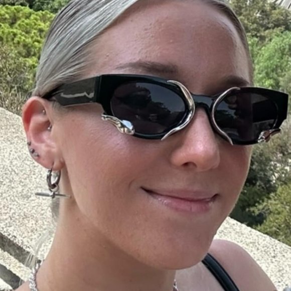 Snake gold sunglasses main image 9